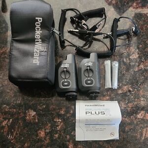 Pocket Wizzard Plus X Dual Transceivers For Camera Flash